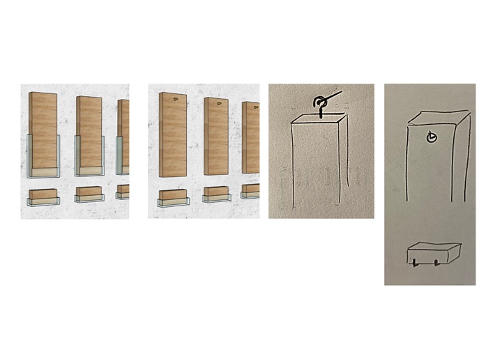 Réflexion sur un système d'accroche des échantillons