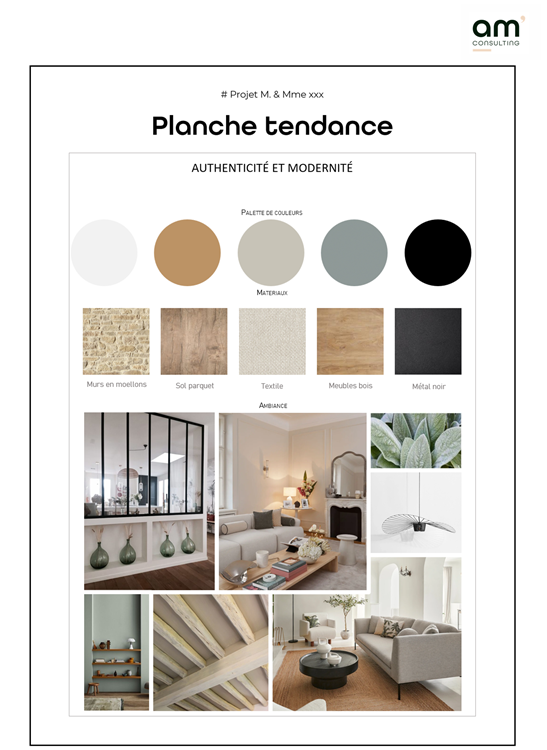 Proposition de l'ambiance finale