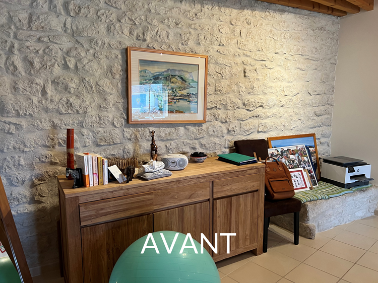 Avant - Zoom rangements pour le bureau