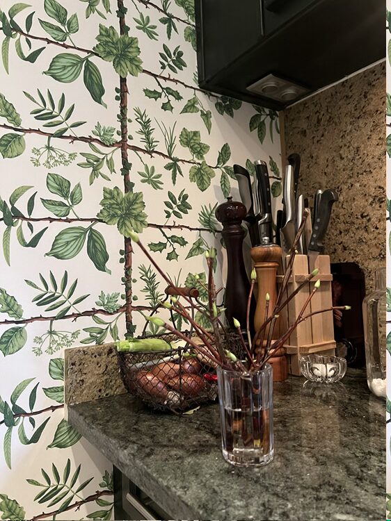 Zoom papier peint Pierre Frey Espalier - Prairie