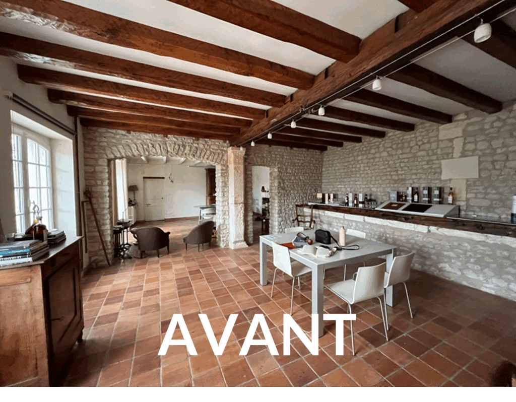 Avant - Salle de réunion/dégustation