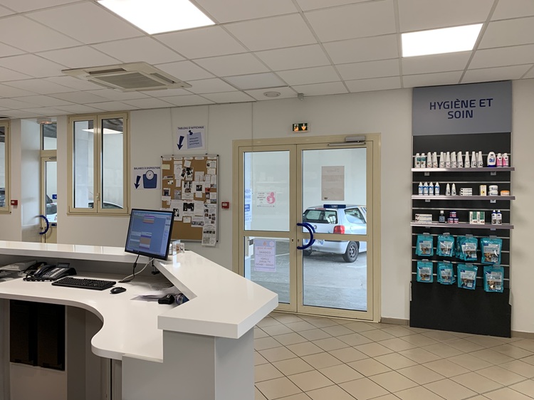 Entrée de la clinique