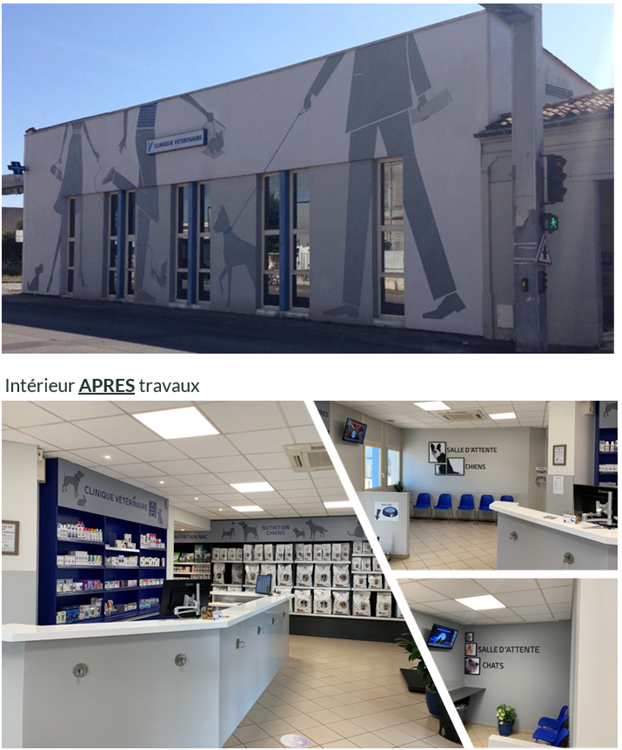 Cohérence de marque entre l'extérieur et l'intérieur