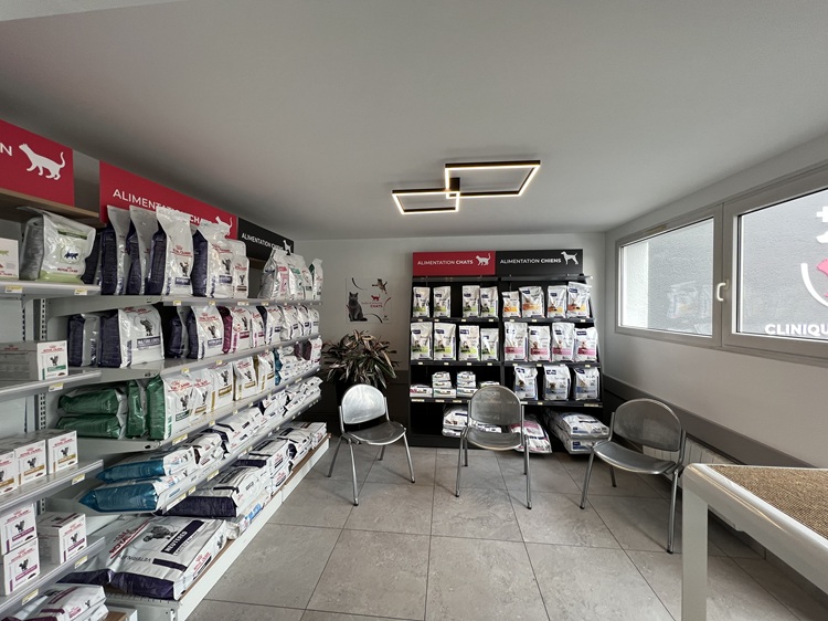 Pet Food avec signalétique