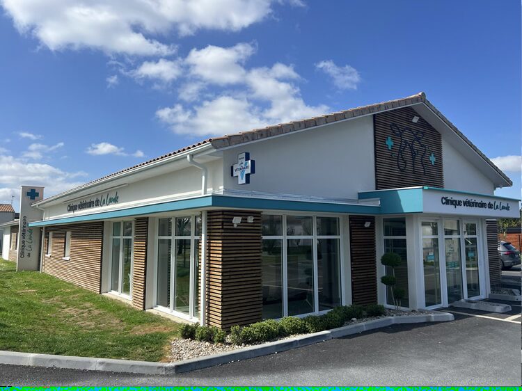 La façade de la clinique
