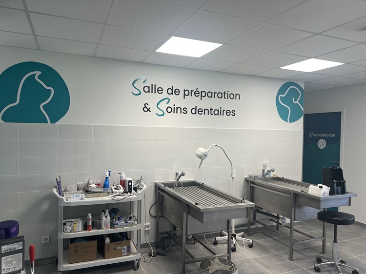 La salle de soins