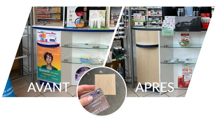 Relooking des comptoirs