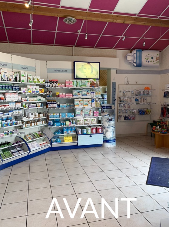 Avant - Coté cabine orthopédie