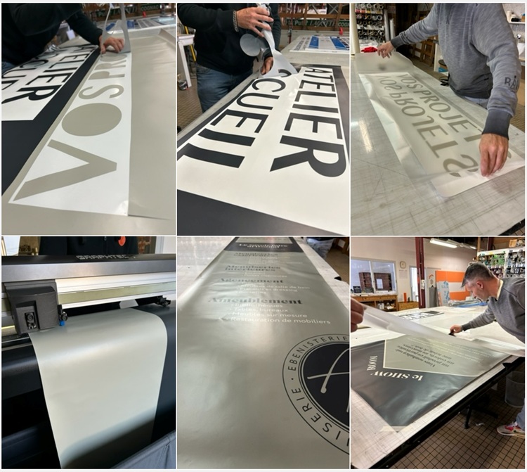 Fabrication de la signalétique