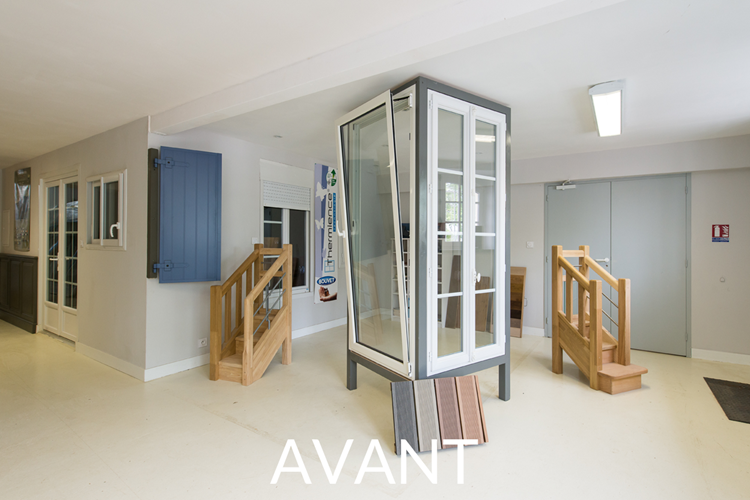 Avant - Entrée de l'Atelier