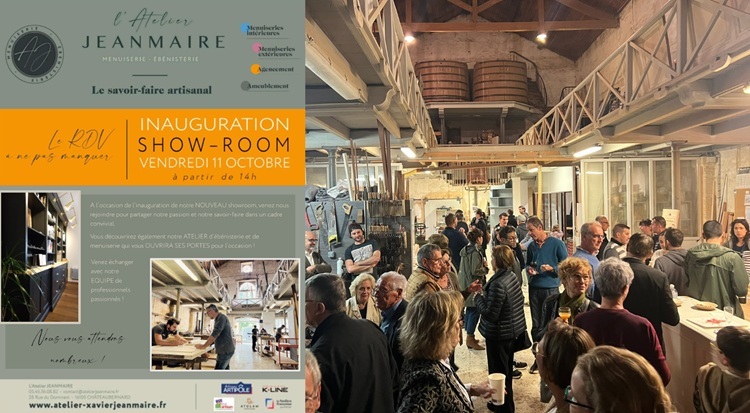 Inauguration du showroom ! :-)