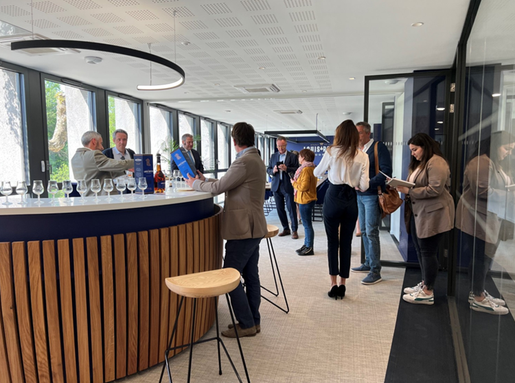 Inauguration des nouveaux locaux avec la presse