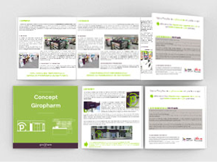 Création plaquette de présentation du concept pour convaincre et fédérer les adhérents