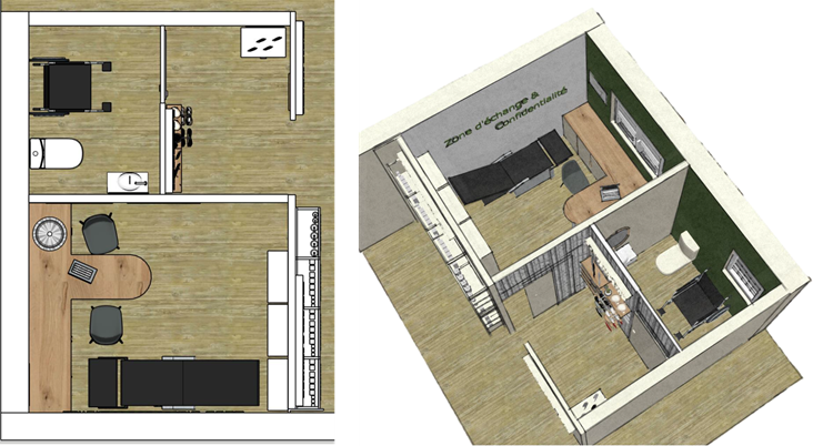 L'espace de confidentialité & l'univers contention & lingerie