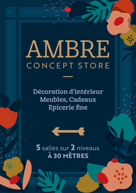 Nouvelle affiche du magasin
